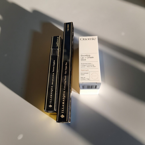 Illamasqua Other - New make up bundle Illamasqua EyeLiner and lipgloss and Onomie lip/cheek stick